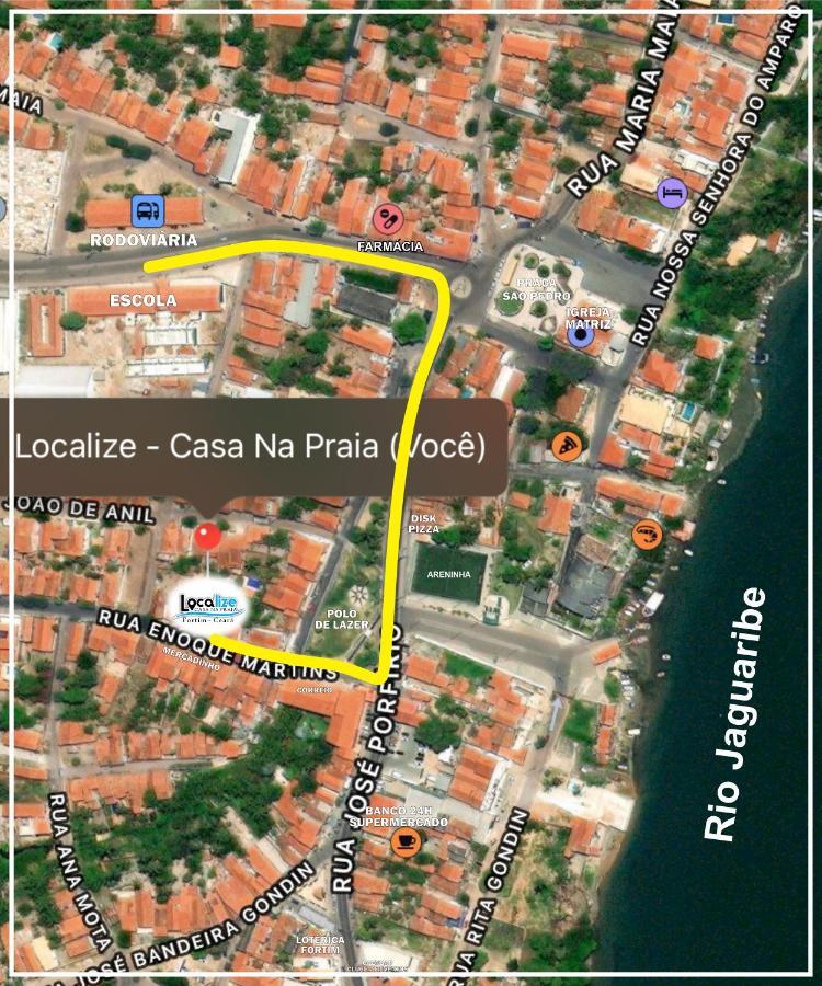 Localize Casa Na Praia Фортим Екстериор снимка